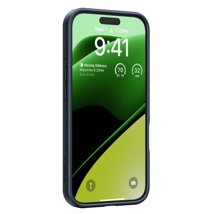 Husa MagSafe pentru Apple iPhone 16 Plus, Torras, Ostand Pro, Neagra