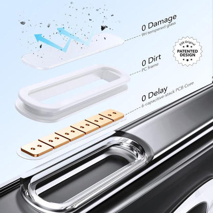 Husa MagSafe pentru Apple iPhone 16 Pro, ESR, Classic Hybrid Kickstand Slide, Transparenta