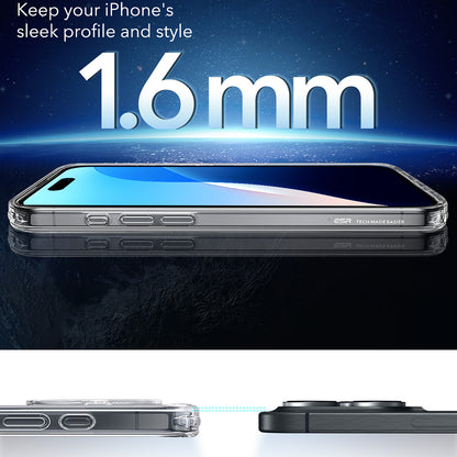 Husa MagSafe pentru Apple iPhone 16 Pro, ESR, Classic Hybrid, Transparenta