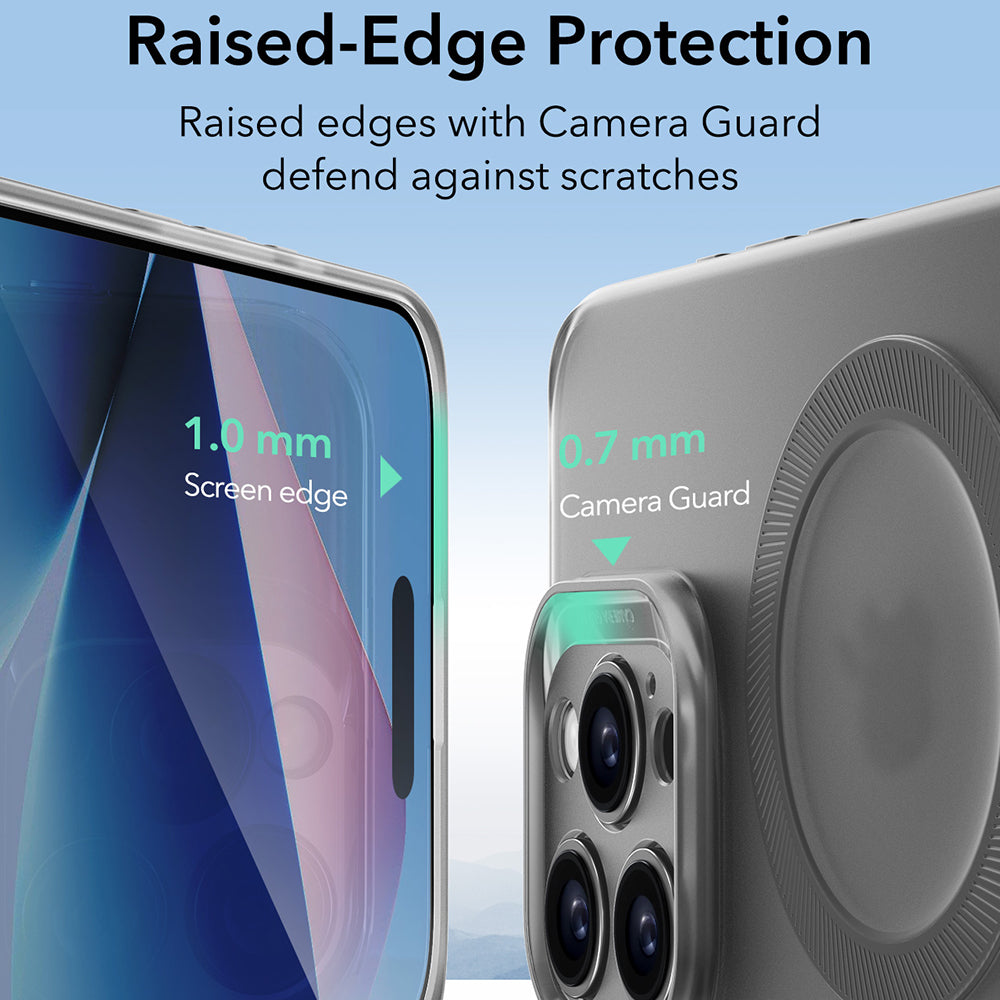 Husa MagSafe pentru Apple iPhone 16 Pro, ESR, Zero, Gri Satinata