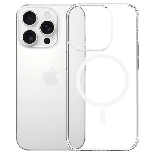 Husa MagSafe pentru Apple iPhone 16 Pro Max, 3MK, Armor MagCase, Transparenta