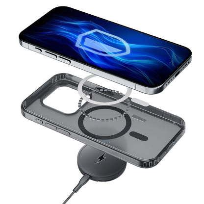 Husa MagSafe pentru Apple iPhone 16 Pro Max, 3MK, Frosty MagCase, Neagra