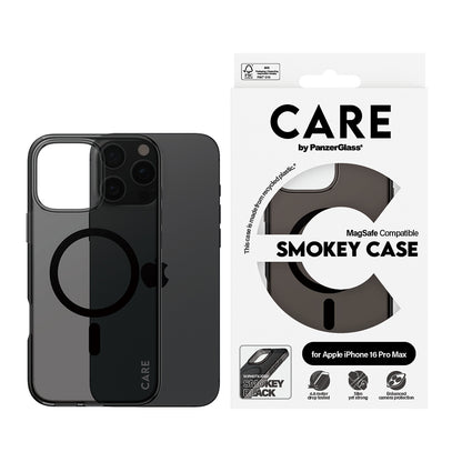 Husa MagSafe pentru Apple iPhone 16 Pro Max, PanzerGlass, Care Urban Combat, Neagra