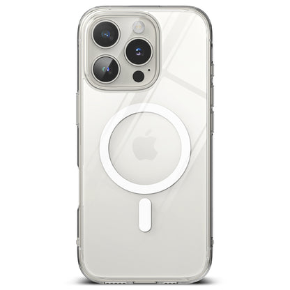 Husa MagSafe pentru Apple iPhone 16 Pro Max, Ringke, Fusion, Transparenta