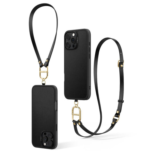 Husa MagSafe pentru Apple iPhone 16 Pro Max, Spigen, Cyrill Kajuk Classic Charm, Neagra