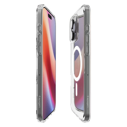 Husa MagSafe pentru Apple iPhone 16 Pro Max, Spigen, Ultra Hybrid, Alba ACS07998