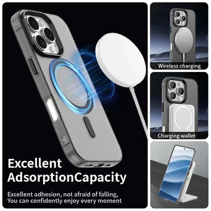 Husa MagSafe pentru Apple iPhone 16 Pro Max, Techsuit, CandyCase, Roz