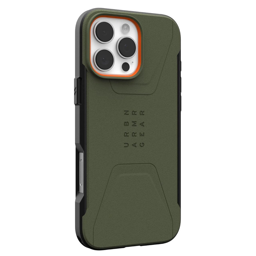 Husa MagSafe pentru Apple iPhone 16 Pro Max, Urban Armor Gear, Civilian, Verde