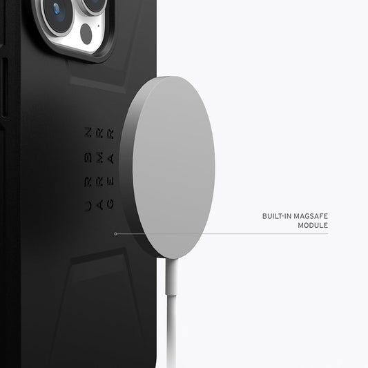 Husa MagSafe pentru Apple iPhone 16 Pro Max, Urban Armor Gear, Essential Armor, Neagra
