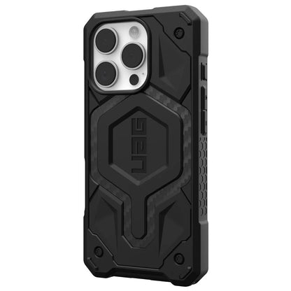 Husa MagSafe pentru Apple iPhone 16 Pro Max, Urban Armor Gear, Monarch Pro Carbon, Neagra