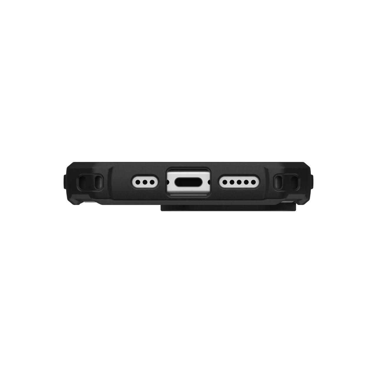Husa MagSafe pentru Apple iPhone 16 Pro Max, Urban Armor Gear, Pathfinder Clear, Gri