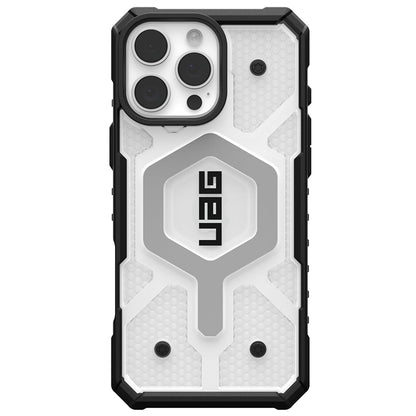 Husa MagSafe pentru Apple iPhone 16 Pro Max, Urban Armor Gear, Pathfinder Clear, Transparenta