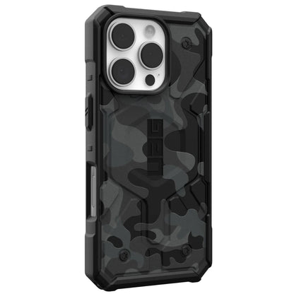 Husa MagSafe pentru Apple iPhone 16 Pro Max, Urban Armor Gear, Pathfinder SE Midnight Camo, Camuflaj