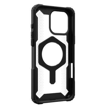 Husa MagSafe pentru Apple iPhone 16 Pro Max, Urban Armor Gear, Plasma XTE, Neagra Transparenta
