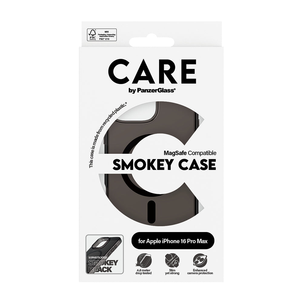 Husa MagSafe pentru Apple iPhone 16 Pro, PanzerGlass, Care Urban Combat, Neagra