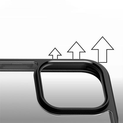 Husa MagSafe pentru Apple iPhone 16 Pro, PanzerGlass, Frame, Transparenta Neagra