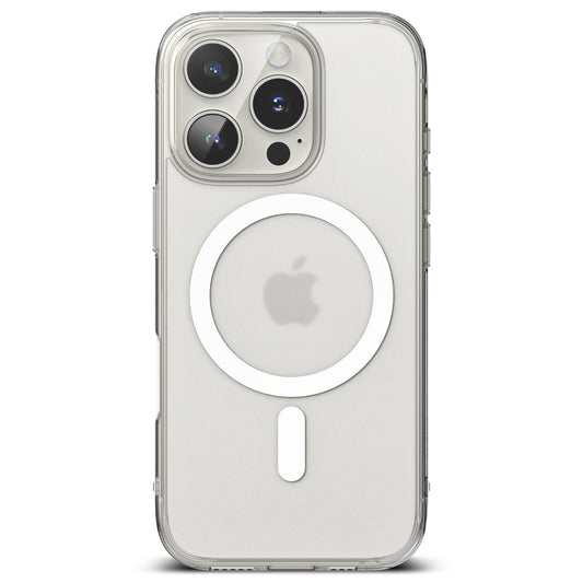 Husa MagSafe pentru Apple iPhone 16 Pro, Ringke, Fusion, Transparenta Mata