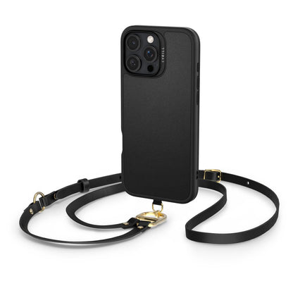 Husa MagSafe pentru Apple iPhone 16 Pro, Spigen, Cyrill Kajuk Classic Charm, Neagra