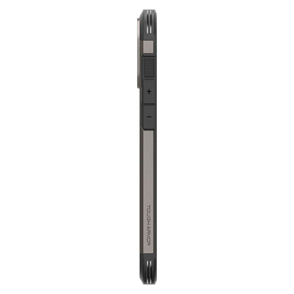 Husa MagSafe pentru Apple iPhone 16 Pro, Spigen, Tough Armor, Gri ACS08145