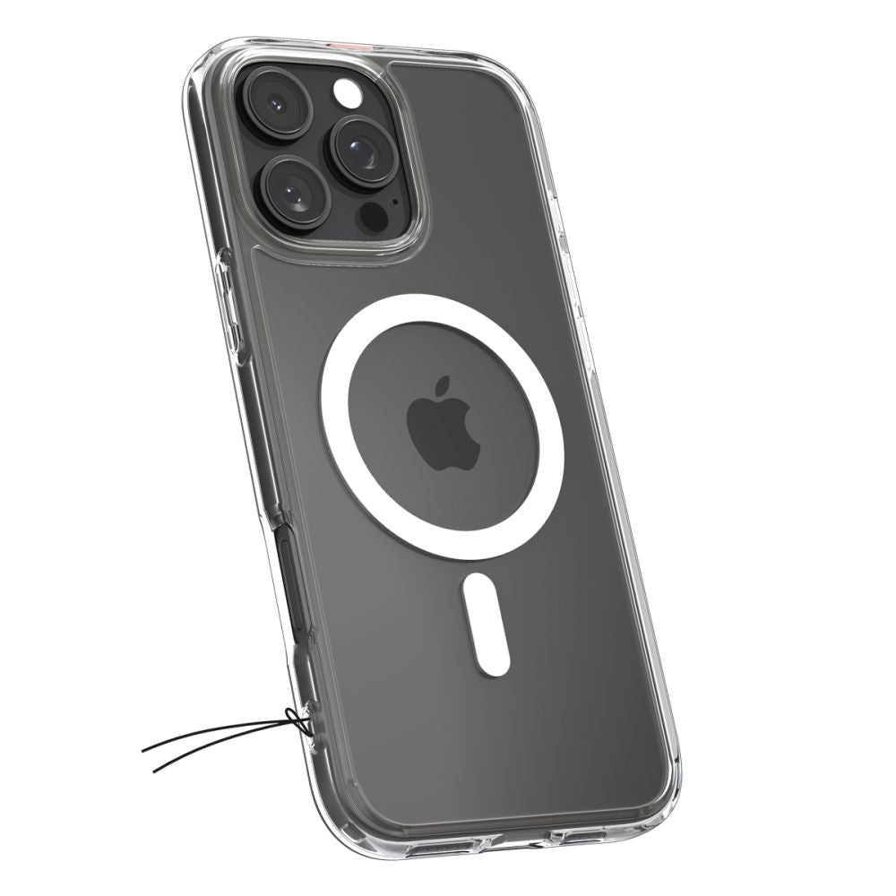 Husa MagSafe pentru Apple iPhone 16 Pro, Spigen, Ultra Hybrid, Alba ACS08129