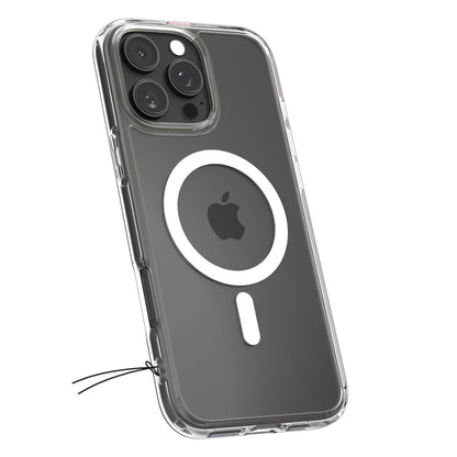 Husa MagSafe pentru Apple iPhone 16 Pro, Spigen, Ultra Hybrid, Alba ACS08129