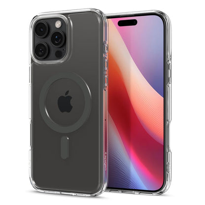 Husa MagSafe pentru Apple iPhone 16 Pro, Spigen, Ultra Hybrid, Neagra