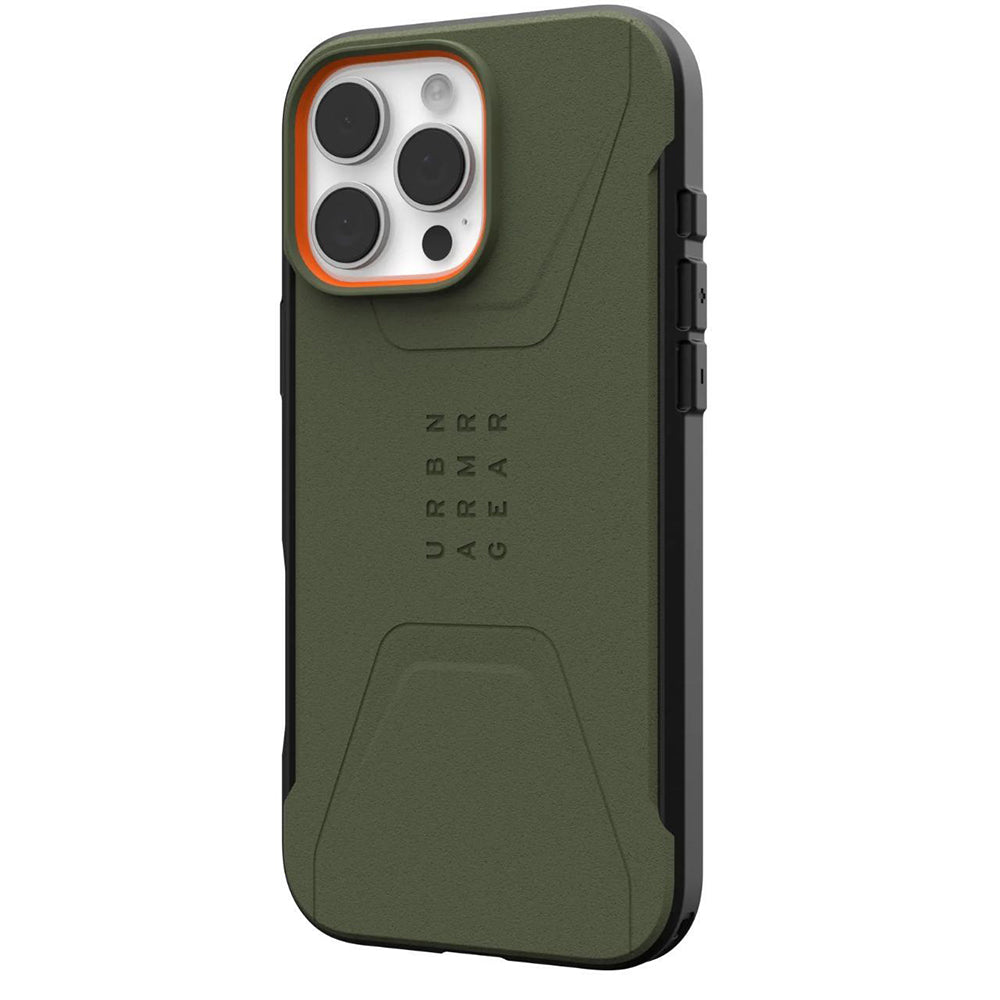 Husa MagSafe pentru Apple iPhone 16 Pro, Urban Armor Gear, Civilian, Verde