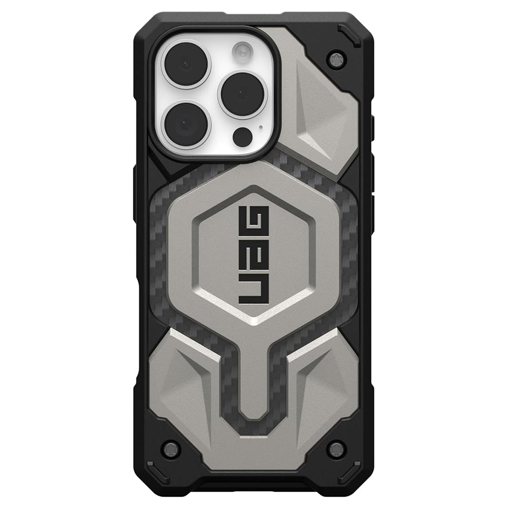 Husa MagSafe pentru Apple iPhone 16 Pro, Urban Armor Gear, Monarch Pro, Gri