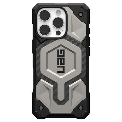 Husa MagSafe pentru Apple iPhone 16 Pro, Urban Armor Gear, Monarch Pro, Gri