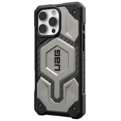 Husa MagSafe pentru Apple iPhone 16 Pro, Urban Armor Gear, Monarch Pro, Gri