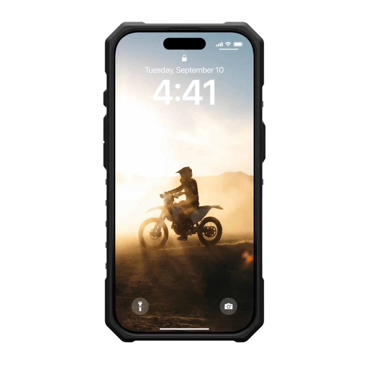 Husa MagSafe pentru Apple iPhone 16 Pro, Urban Armor Gear, Pathfinder Clear, Transparenta