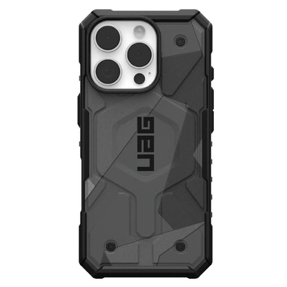 Husa MagSafe pentru Apple iPhone 16 Pro, Urban Armor Gear, Pathfinder SE Geo Camo, Camuflaj