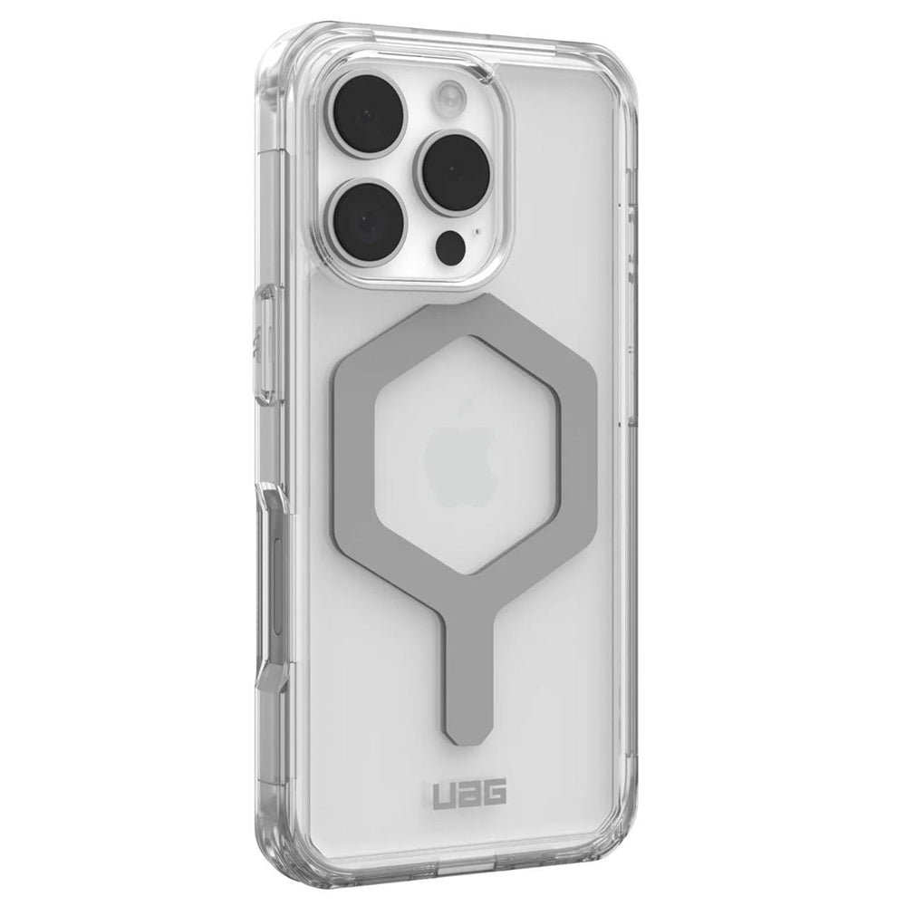 Husa MagSafe pentru Apple iPhone 16 Pro, Urban Armor Gear, Plyo, Transparenta