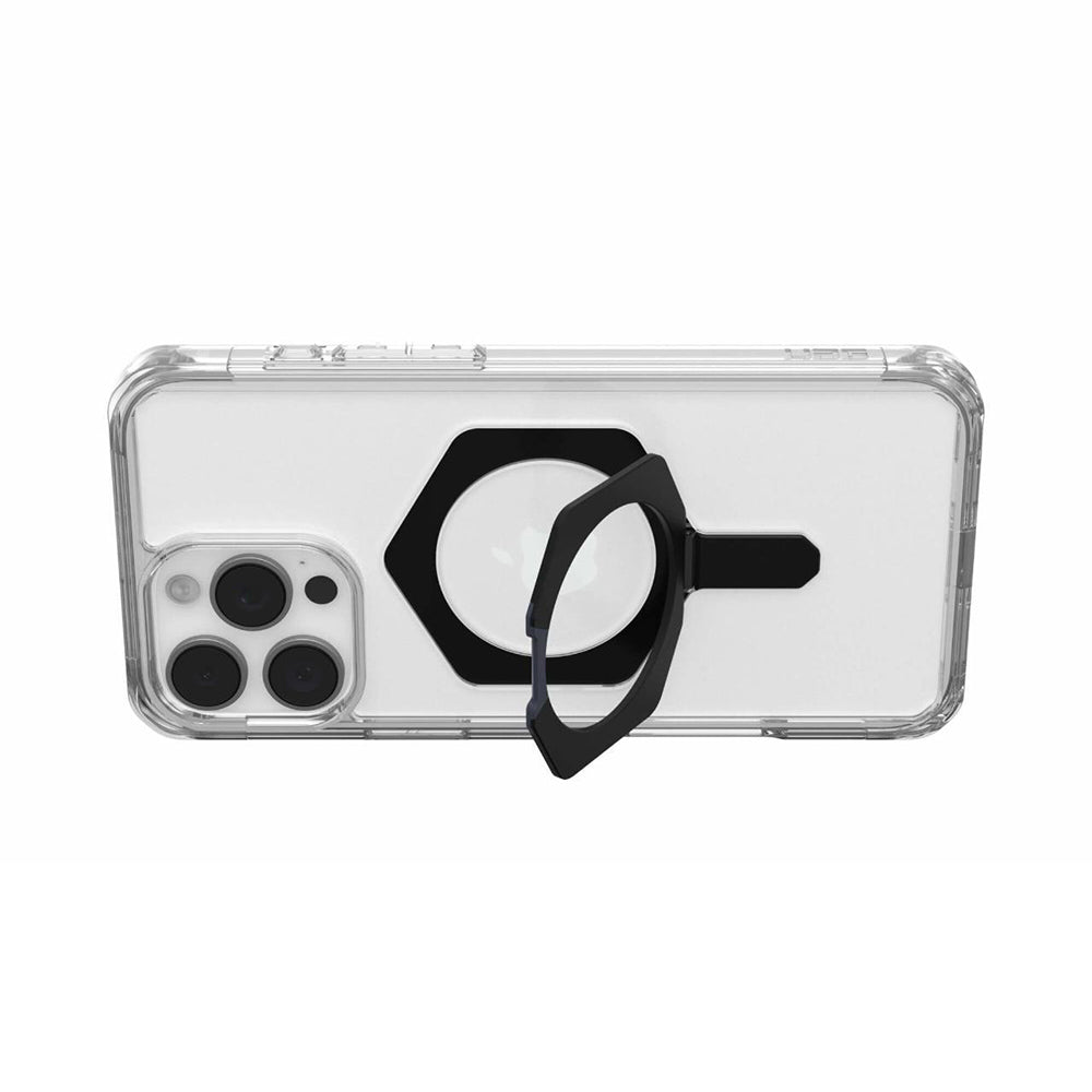 Husa MagSafe pentru Apple iPhone 16 Pro, Urban Armor Gear, Plyo XTE, Neagra Transparenta