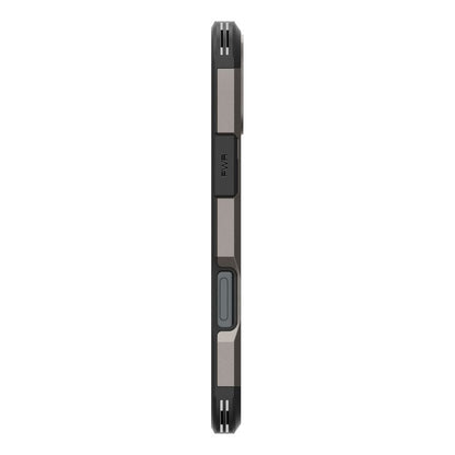 Husa MagSafe pentru Apple iPhone 16, Spigen, Tough Armor, Gri