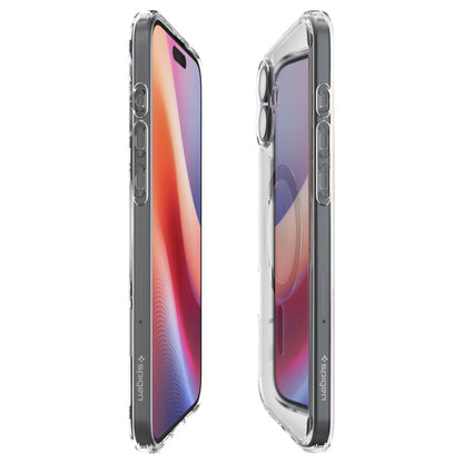 Husa MagSafe pentru Apple iPhone 16, Spigen, Ultra Hybrid, Neagra ACS08206