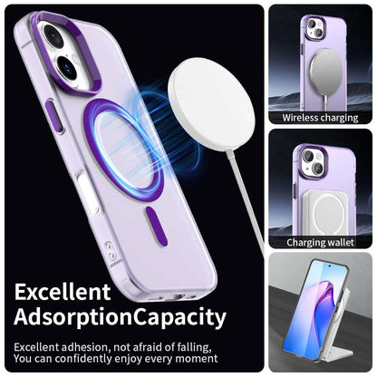Husa MagSafe pentru Apple iPhone 16, Techsuit, CandyCase, Mov