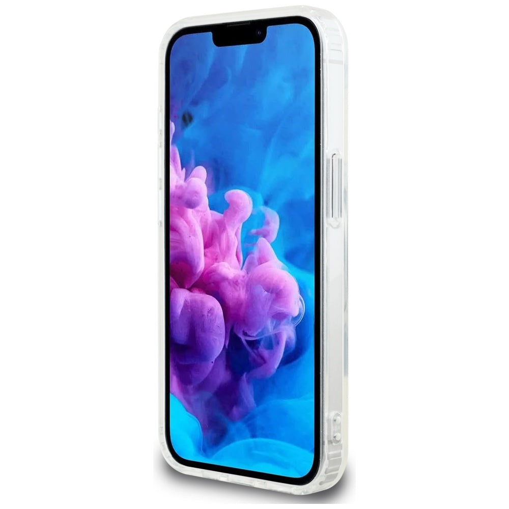 Husa MagSafe pentru Apple iPhone 16e, Karl Lagerfeld, IML Choupette's Head, Alba