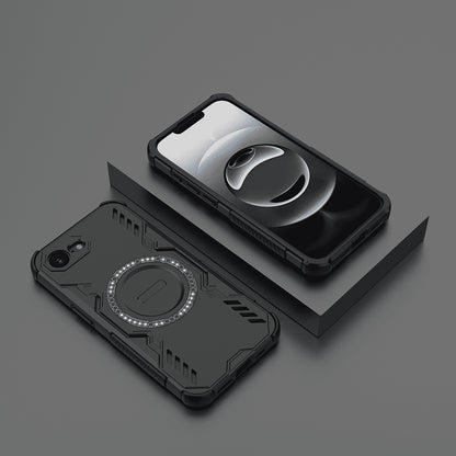 Husa MagSafe pentru Apple iPhone 17e / 16e, Techsuit, ArmorMag, Neagra