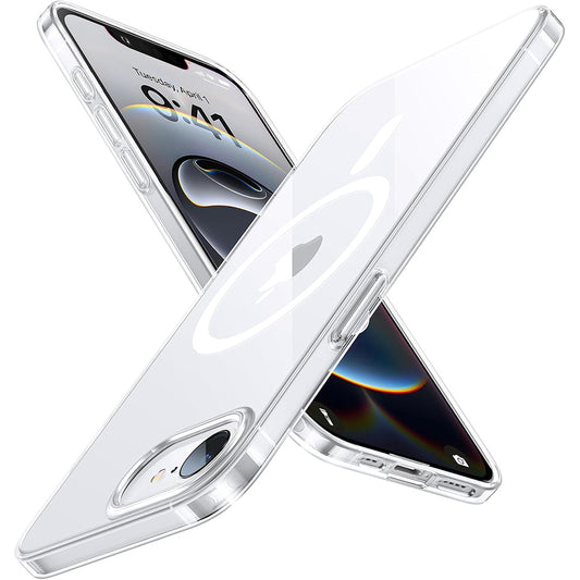 Husa MagSafe pentru Apple iPhone 17e / 16e, Torras, OriginFit, Transparenta