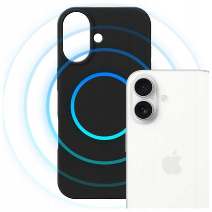 Husa MagSafe pentru Apple iPhone 17, 3MK, Hardy, Neagra