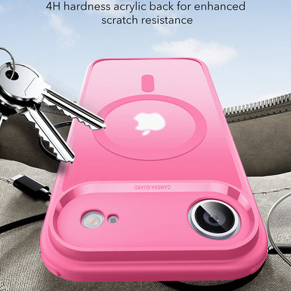 Husa MagSafe pentru Apple iPhone 17 Air, ESR, Classic Hybrid, Roz Satinata