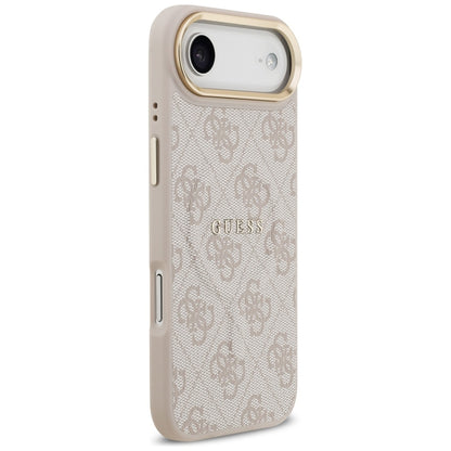 Husa MagSafe pentru Apple iPhone 17 Air, Guess, 4G Classic, Roz