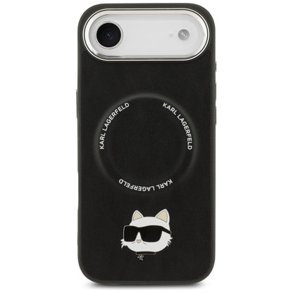 Husa MagSafe pentru Apple iPhone 17 Air, Karl Lagerfeld, Choupette Pin, Neagra