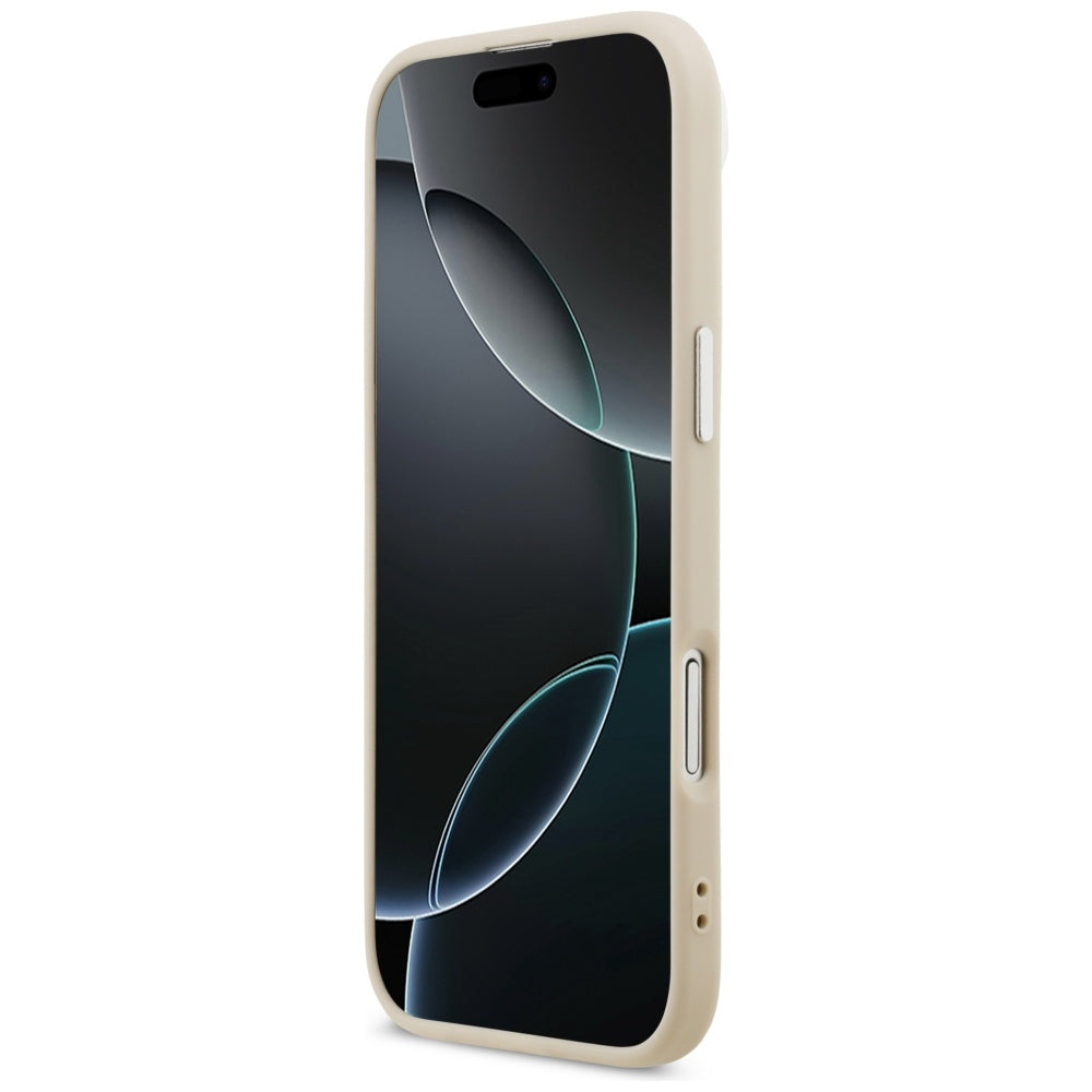 Husa MagSafe pentru Apple iPhone 17 Air, Karl Lagerfeld, Karl & Choupette Pins, Bej