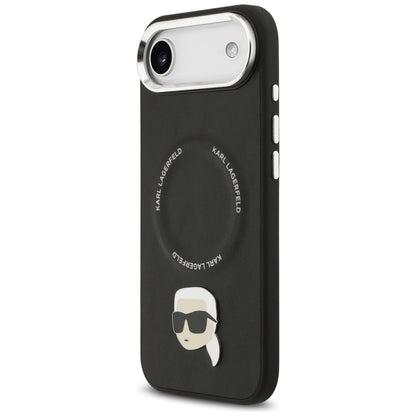 Husa MagSafe pentru Apple iPhone 17 Air, Karl Lagerfeld, Karl Pin, Neagra