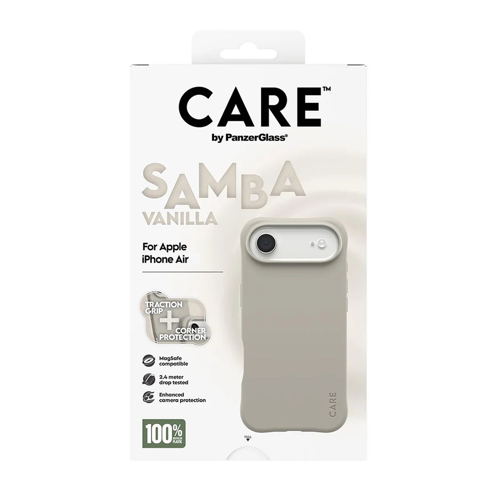 Husa MagSafe pentru Apple iPhone 17 Air, PanzerGlass, Care Fashionable, Bej