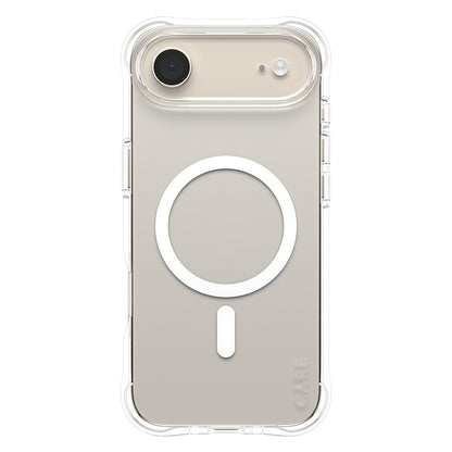 Husa MagSafe pentru Apple iPhone 17 Air, PanzerGlass, Care Fashionable, Transparenta Alba