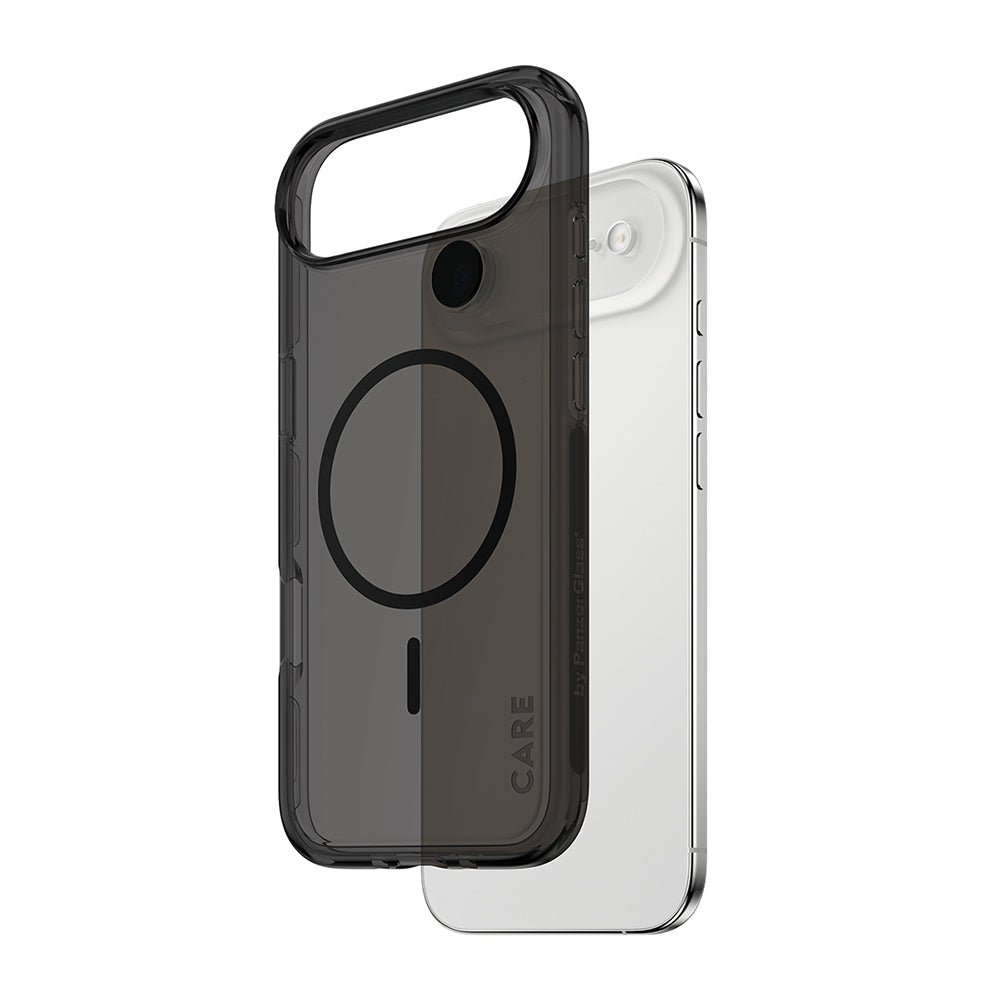 Husa MagSafe pentru Apple iPhone 17 Air, PanzerGlass, Care Urban Explorer, Neagra