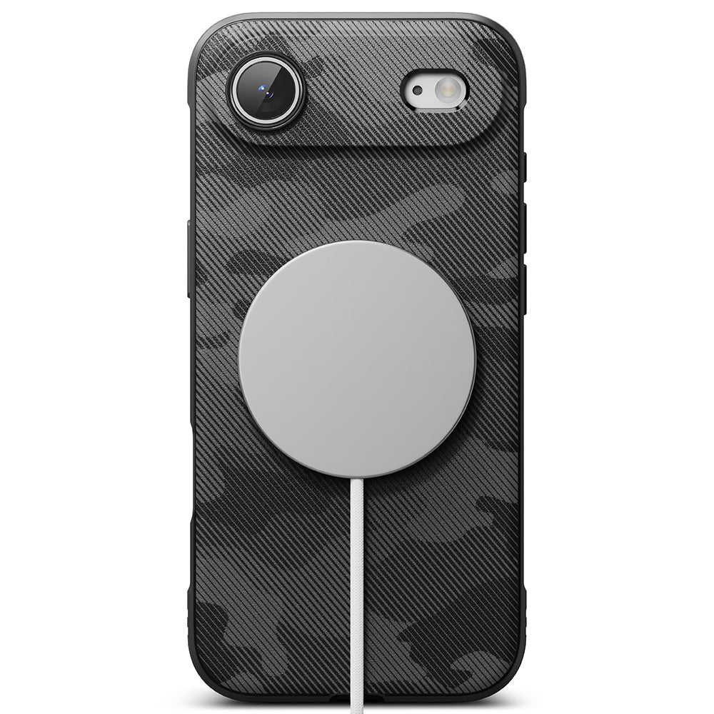 Husa MagSafe pentru Apple iPhone 17 Air, Ringke, Onyx, Camuflaj